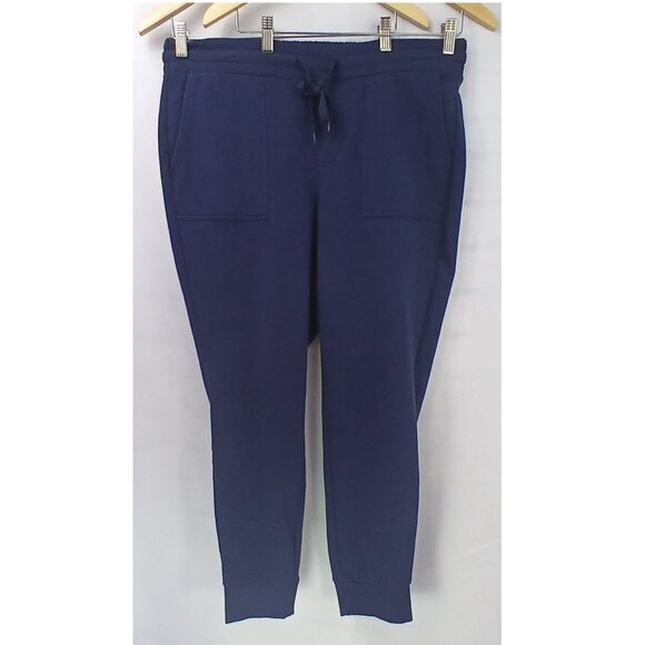 Torrid Navy Dark Blue Cozy Fleece Warm Jogger Pants with Pockets - Picture 3 of 6